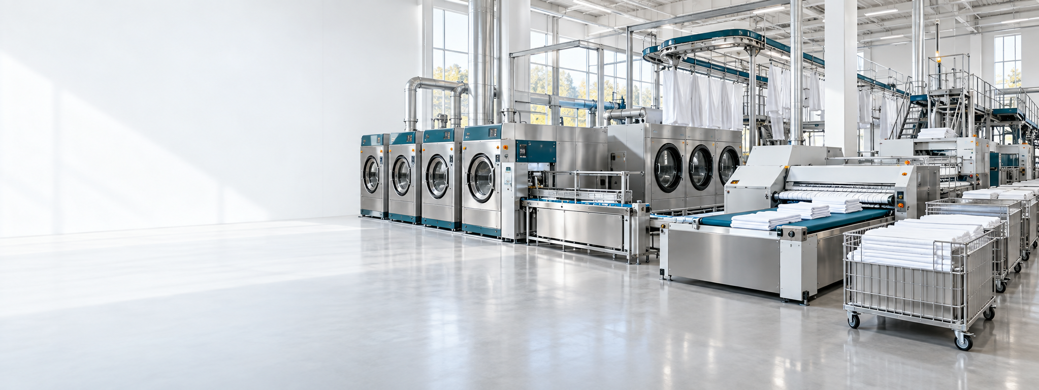 Équipements de blanchisserie et linge professionnel